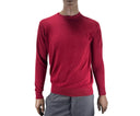 Maglia girocollo in misto lana merino