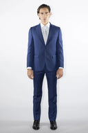 Abito uomo drop 6 sartoriale 2 bottoni in pura lana super 100's Angelico