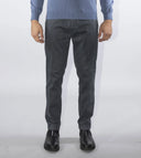 Pantalone chino uomo Briatore in raso di cotone