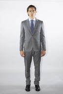 Abito uomo drop 7 sartoriale 2 bottoni in pura lana super 100's Angelico