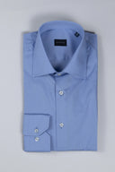 Camicia uomo Bagariny sartoriale in cotone popeline - regular fit