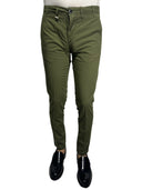 Pantalone chino uomo Briatore in cotone gabardine