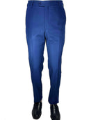 Pantalone classico sartoriale uomo Roberti drop 6 in misto fresco lana Tasmania