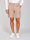 Bermuda uomo in fresco cotone con tasconi - slim fit