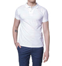 Polo uomo manica corta in cotone piquet