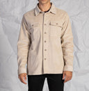 Sovracamicia in velluto di cotone