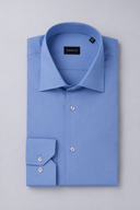 Camicia uomo Bagariny sartoriale in cotone popeline - regular fit