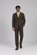 Abito uomo sartoriale drop 4 2 bottoni in pura lana Super 100’s Angelico - regular fit | Made in Italy