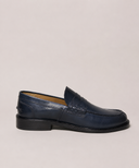 Mocassino uomo in pelle crust con suola in cuoio – Made in Italy | Antica Sartoria Napoletana