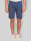 Bermuda chino uomo in cotone stretch - slim fit
