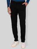 Pantalone chino uomo in gabardine di cotone