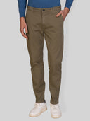 Pantalone chino uomo in gabardine di cotone