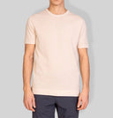 T-shirt uomo in cotone rasato a maglia