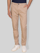 Pantalone chino uomo in gabardine di cotone