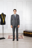 Abito uomo sartoriale drop 6 in lana tropical tinta unita - regular fit | Made in Italy