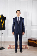Abito uomo sartoriale drop 7 in lana Tasmania - slim fit | Made in Italy