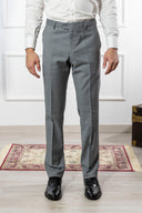 Pantalone sartoriale uomo in fresco lana Super 100’s Angelico drop 6 - regular fit