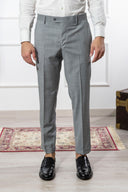 Pantalone sartoriale uomo in fresco lana – slim fit