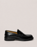 Mocassino uomo in pelle abrasivata con suola in cuoio – Made in Italy | Antica Sartoria Napoletana
