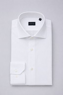Camicia uomo Bagariny sartoriale in cotone Oxford stretch - slim fit