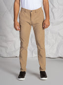 Pantaloni chino uomo in velluto a coste