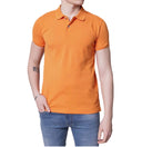 Polo uomo manica corta in cotone piquet