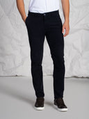 Pantaloni chino uomo in velluto a coste