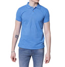Polo uomo manica corta in cotone piquet