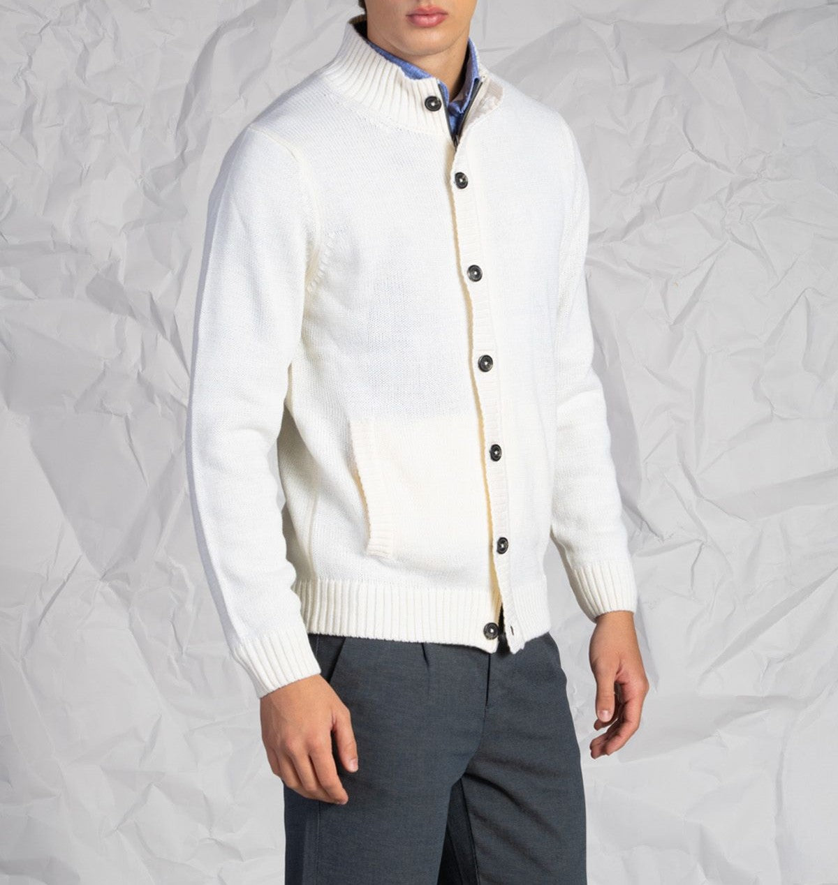 Cardigan Uomo In Maglia A Vestibilità Ampia – Con Tasche, Bottoni, Perfetto Per Tutte Le Stagioni, Casual E Versatile