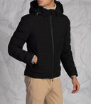 Giubbotto uomo casual imbottito con cappuccio