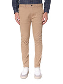 Pantalone uomo in cotone twill caldo