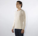 Maglia girocollo uomo in misto lana e cashmere