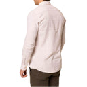 Camicia uomo in puro lino con collo francese  - slim fit