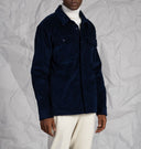 Sovracamicia in velluto di cotone