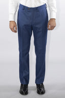 Pantalone classico sartoriale uomo Alexander drop 6 in flanella di lana