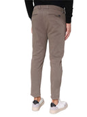 Pantalone uomo in cotone twill caldo