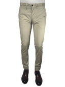 Pantalone chino uomo Briatore in cotone gabardine