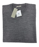 Maglia Ardenti girocollo in lana merino grigio