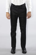 Pantalone classico sartoriale uomo Alexander drop 6 in flanella di lana