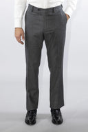 Pantalone classico sartoriale uomo Alexander drop 6 in flanella di lana