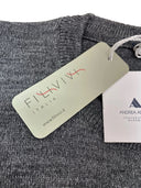 Maglia Ardenti girocollo in lana merino grigio