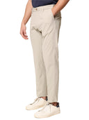 Pantalone uomo in tessuto tecnico spandex - slim fit
