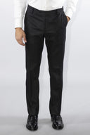 Pantalone classico sartoriale uomo Alexander drop 6 in flanella di lana