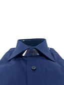 Camicia uomo Bagariny sartoriale in cotone popeline stretch - slim fit