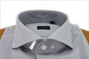Camicia uomo Bagariny sartoriale in cotone fil a fil stretch - slim fit