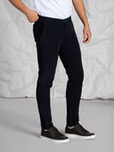 Pantaloni chino uomo in velluto a coste