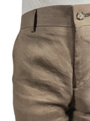 Pantaloni uomo sartoriale Ardenti drop 6 in puro lino