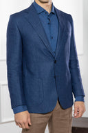 Giacca uomo sartoriale in puro lino drop 6 – regular fit