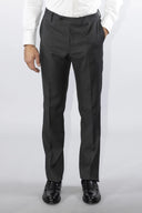 Pantalone classico sartoriale uomo Roberti drop 6 in misto lana Tasmania