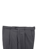 Pantalone sartoriale classico uomo drop 0 con pinces in misto fresco lana Tasmania